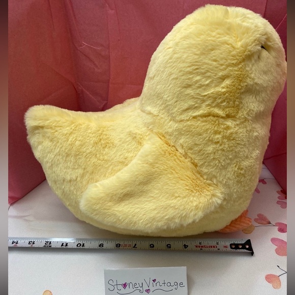 Cupcakes and Cashmere Yellow Easter Chick Pillow and White Bunny Rabbit Pillow - Picture 7 of 12